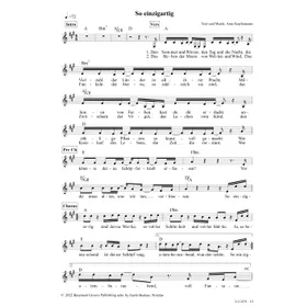 Produktbild des Artikels So einzigartig (Noten - Download)