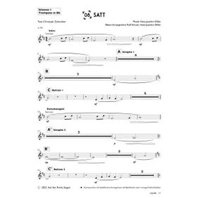 Produktbild des Artikels Satt (1., Trompete in Bb) (Noten - Download)