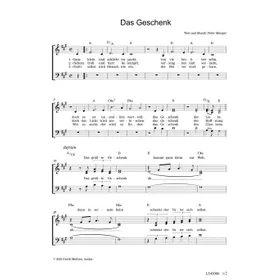 Produktbild des Artikels Das Geschenk (Noten - Download)
