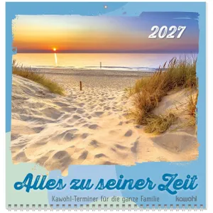 Produktbild des Artikels Alles zu seiner Zeit 2027 (Kalender - Spiralbindung)