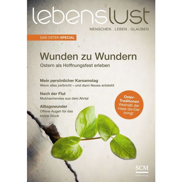 Produktbild des Artikels lebenslust Special Ostern "Wunden zu Wundern" (Zeitschrift - Geheftet)