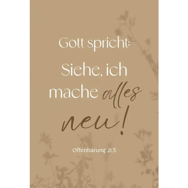 Produktbild des Artikels Jahreslosung 2026 - Poster A3 "Schattenspiel" ()