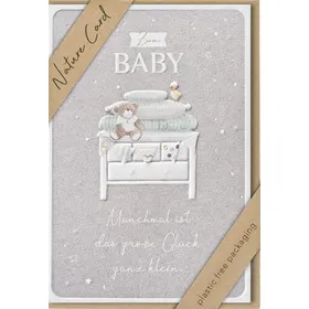 Produktbild des Artikels Faltkarte "Zum Baby" (Schreibwaren)