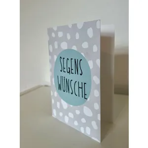 Produktbild des Artikels Faltkarte "Segenswünsche" (Schreibwaren)