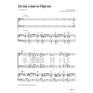 Produktbild des Artikels Ein Lied, es kann wie Flügel sein (Noten - Download)