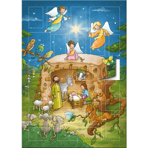 Produktbild des Artikels Der magnetische Adventskalender - Ein Stern leuchtet in der Nacht ()