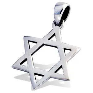 Produktbild des Artikels Anhänger Davidstern - 21mm ()