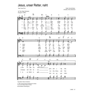 Produktbild des Artikels Jesus, unser Retter, naht (Noten - Download)