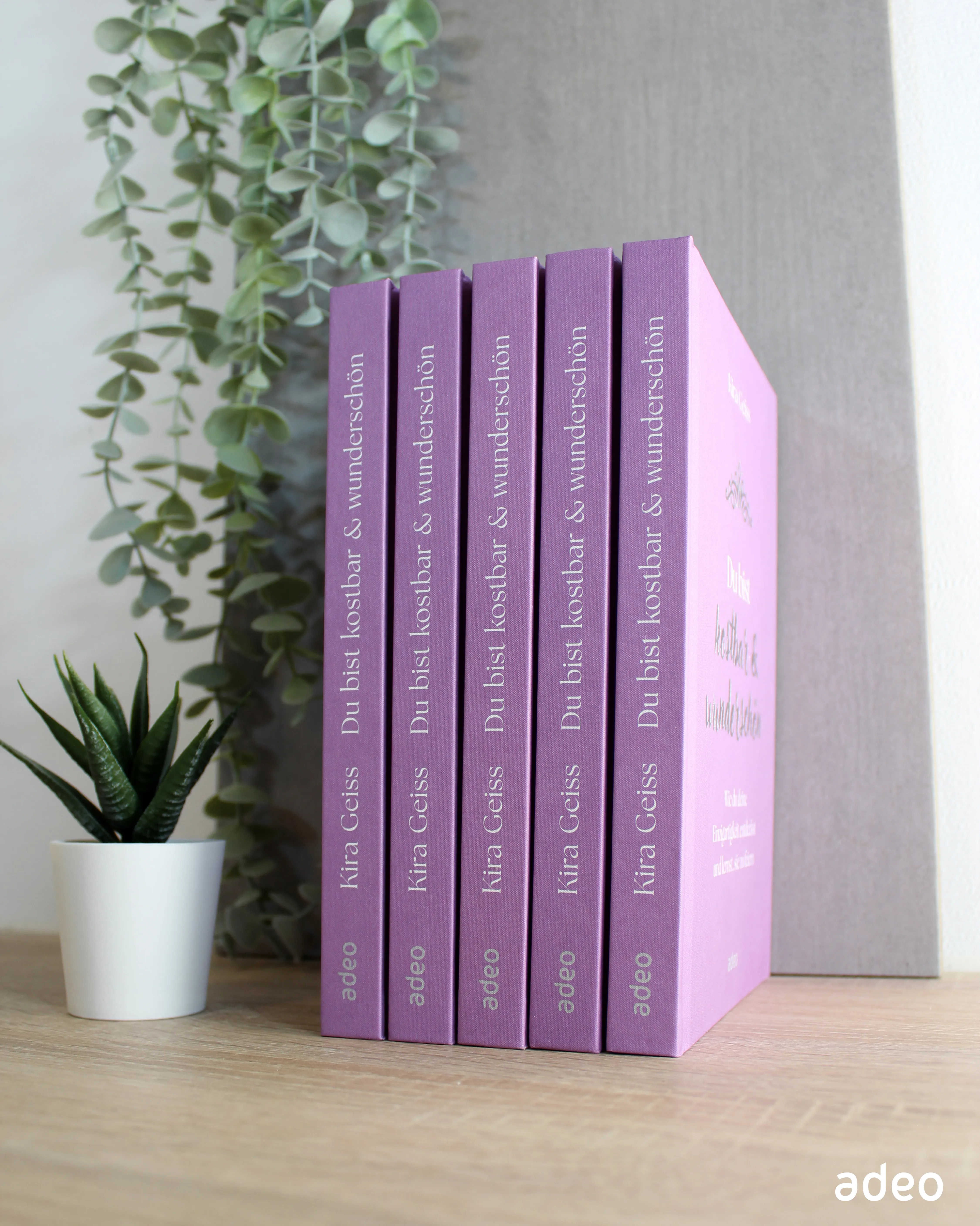 Du bist kostbar & wunderschön Buchrücken