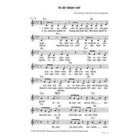 Produktbild des Artikels In die leben wir (Noten - Download)