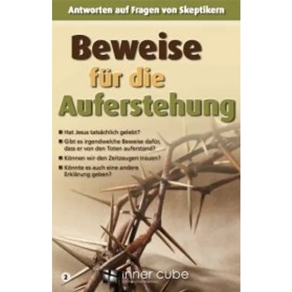 Produktbild des Artikels Beweise für die Auferstehung (Buch - Broschiert)