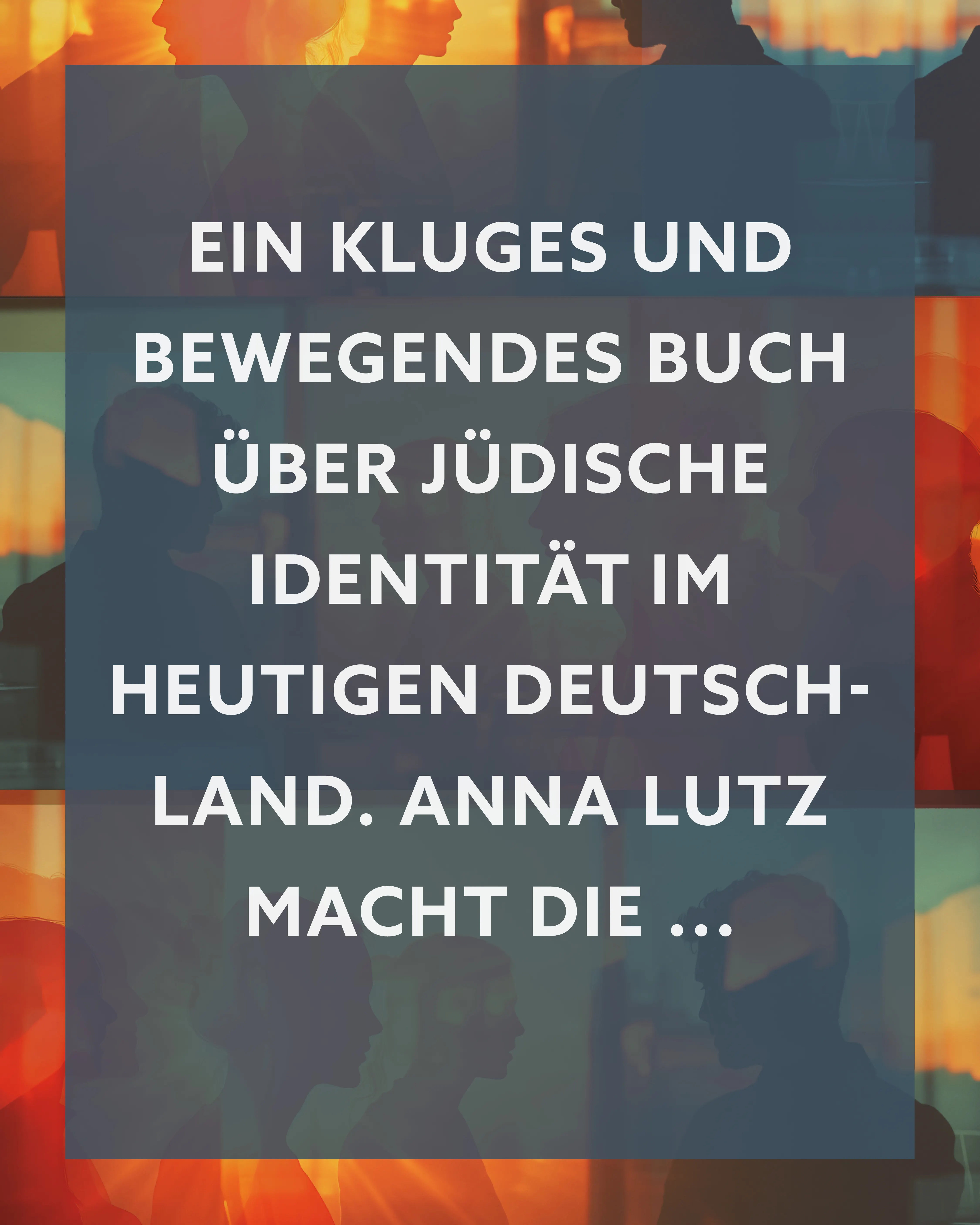 In jedem Menschen begegnet uns eine Welt