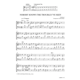 Produktbild des Artikels Nobody Knows The Trouble I've Seen (Noten - Download)