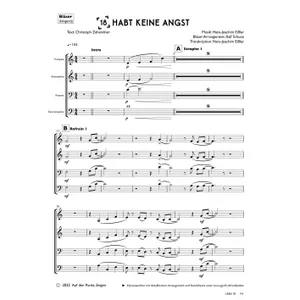Produktbild des Artikels Habt keine Angst (Bläser) (Noten - Download)