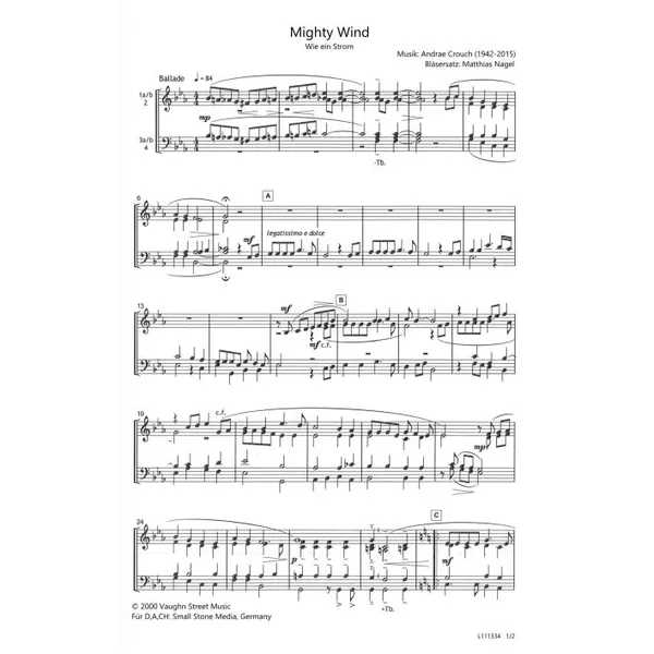 Produktbild des Artikels Wie ein Strom (Noten - Download)