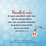 Stimmungsbild zu Adventskalender Roll-Box "24 Tage voller Freude"