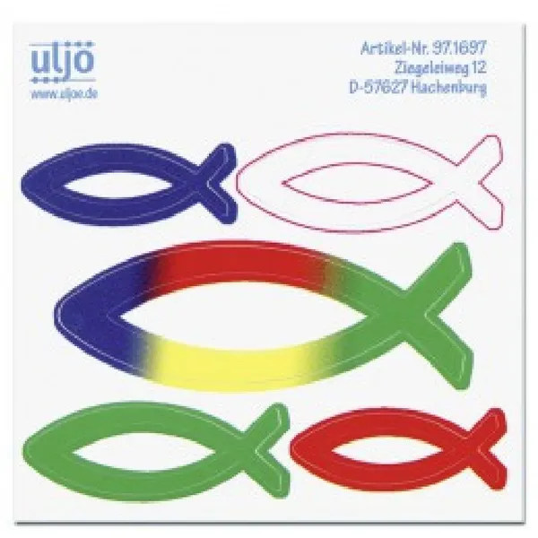 Produktbild des Artikels Aufkleber-Set "Fische" ()
