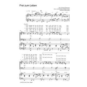 Produktbild des Artikels Frei zum Leben (Noten - Download)