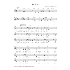Produktbild des Artikels La la la (Noten - Download)