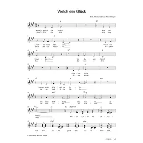 Produktbild des Artikels Welch ein Glück (Noten - Download)