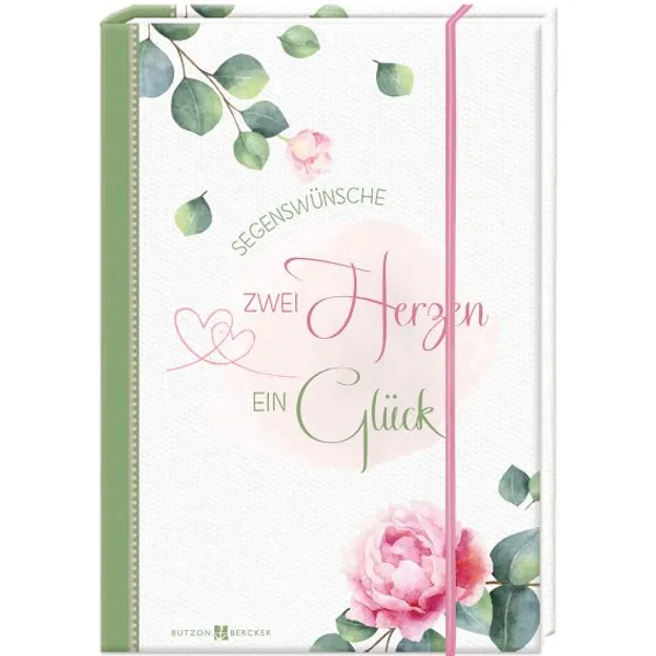Produktbild des Artikels Segenswünsche "Zwei Herzen Ein Glück" (Buch - Gebunden)