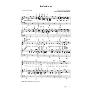 Produktbild des Artikels Ruf mich an (Noten - Download)