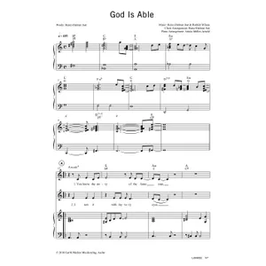 Produktbild des Artikels God Is Able (Noten - Download)