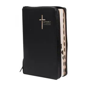 Produktbild des Artikels Luther21 - F.C.Thompson - Standardausgabe Griffregister, Reißverschluss (Bibel - Kunstleder)