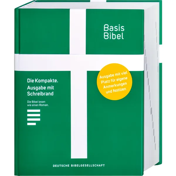 Produktbild des Artikels BasisBibel. Die Kompakte. Schreibrand (Bibel - Gebunden)