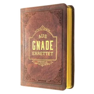 Produktbild des Artikels Aus Gnade errettet (Buch - Kunstleder)