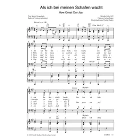 Produktbild des Artikels Als ich bei meinen Schafen wacht (Noten - Download)