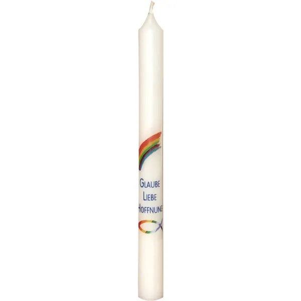 Produktbild des Artikels Kerze "Glaube Liebe Hoffnung" ()