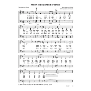 Produktbild des Artikels Wenn ich staunend erkenne (Noten - Download)