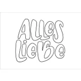 Stimmungsbild zu Alles Liebe - Postkartenbox