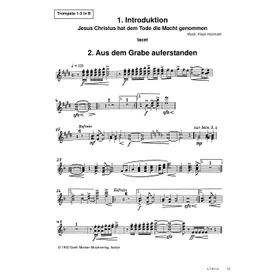Produktbild des Artikels Er ist wahrhaftig auferstanden (Trompete 1-3 in B) (Noten - Download)