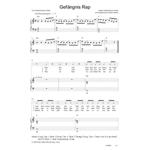 Produktbild des Artikels Gefängnis Rap (Noten - Download)