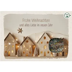 Produktbild des Artikels Teekarte - Frohe Weihnachten (Lebensmittel)