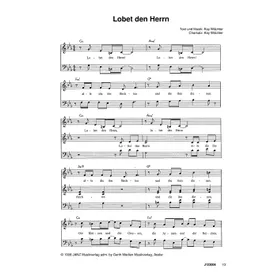 Produktbild des Artikels Lobet den Herrn (Noten - Download)