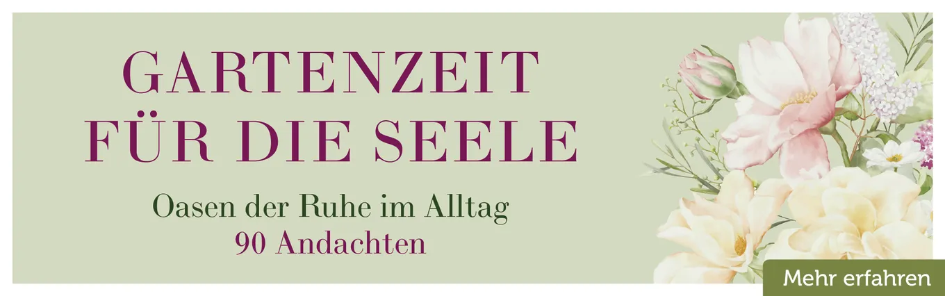 Banner zu Gartenzeit für die Seele