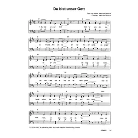 Produktbild des Artikels Du bist unser Gott (Noten - Download)