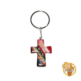Produktbild des Artikels Schlüsselanhänger "Kreuz" Speckstein ()