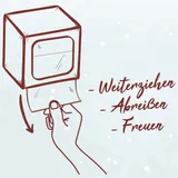 Stimmungsbild zu Adventskalender Roll-Box "24 Tage voller Freude"