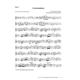 Produktbild des Artikels Die sonderbare Nacht (Oboe 1+2) (Noten - Download)
