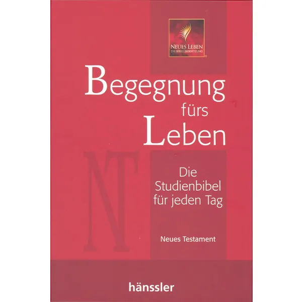 Produktbild des Artikels Begegnung fürs Leben Neues Testament (Bibel - Gebunden)