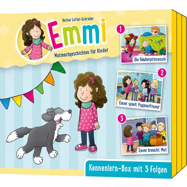 Produktbild des Artikels Emmi. Mutmachgeschichten für Kinder - Box 1 (Hörbuch/Hörspiel - CD)