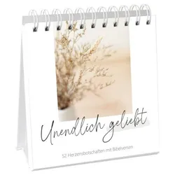 Produktbild des Artikels Unendlich geliebt - Aufstellbuch (Buch - Spiralbindung)