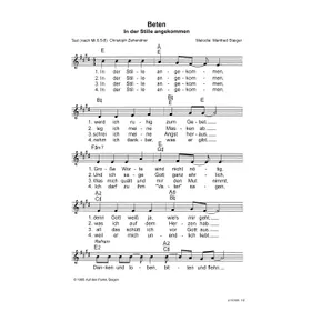 Produktbild des Artikels Beten (Noten - Download)