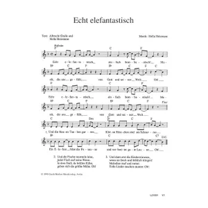 Produktbild des Artikels Echt elefantastisch (Noten - Download)