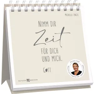 Produktbild des Artikels Nimm dir Zeit für dich und mich. Gott - Aufstellbuch (Buch - Spiralbindung)