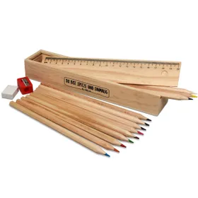 Produktbild des Artikels Malset-Holzbox (Schreibwaren)